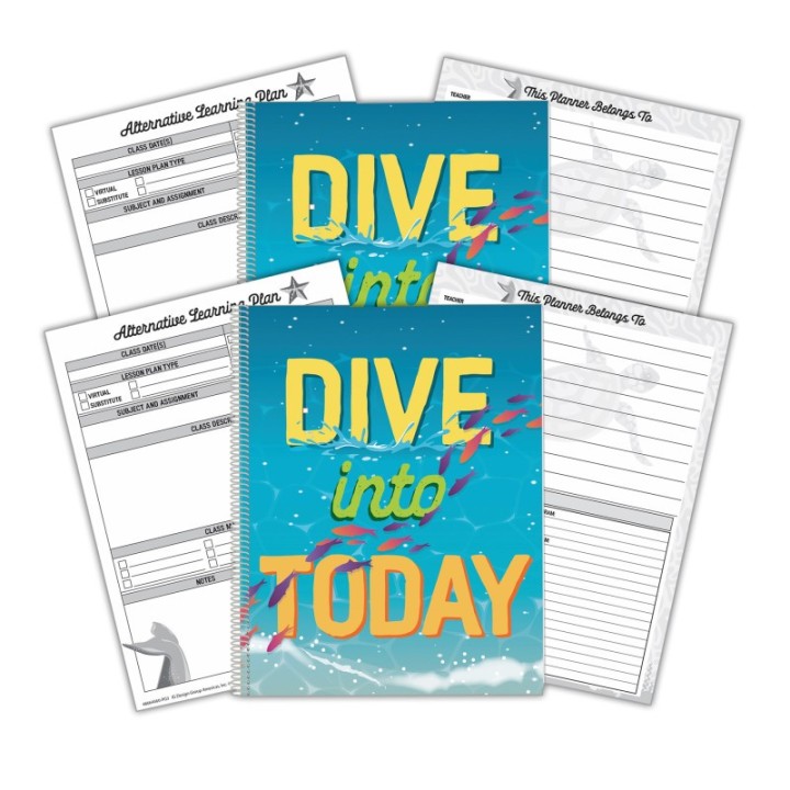 Eureka® Seas the Day Lesson Plan & Record Books, Pack of 2