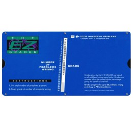 Original E-Z Grader E-Z Grader, Large Print, Blue