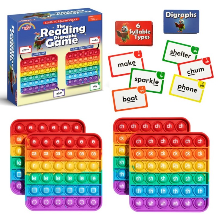 The Fidget Game The Reading Digraphs Game