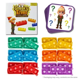 The Fidget Game Sneaky Elves CVC Reading Game