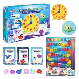 The Fidget Game Squishy Time Rescue, The Telling Time Game