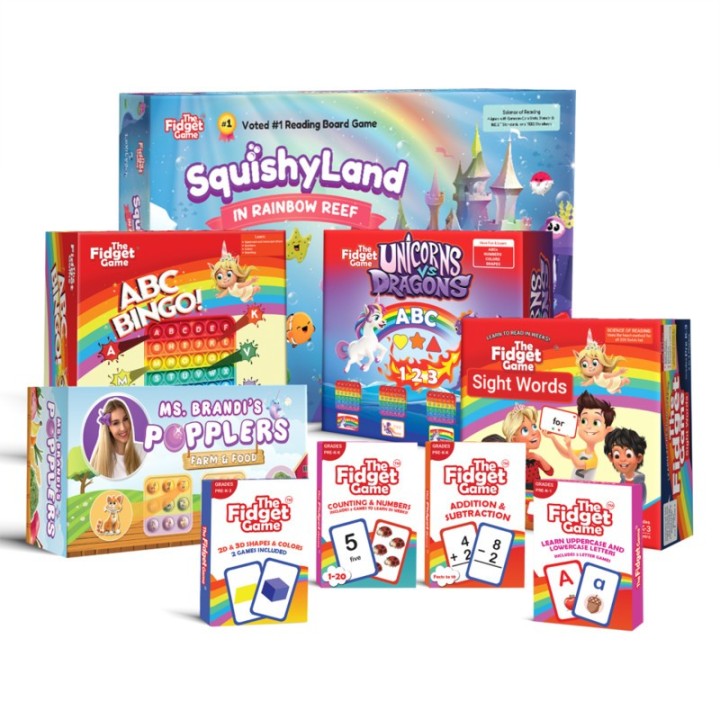 The Fidget Game Pre-K Shark Tank Bundle