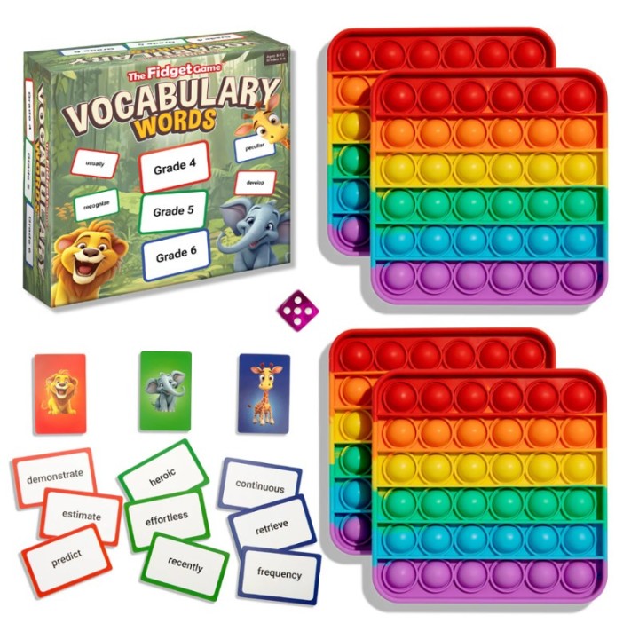 The Fidget Game Vocabulary Words Educational Game