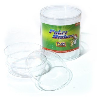 Fun Science® Petri Dishes, Extra Deep, Pack of 4