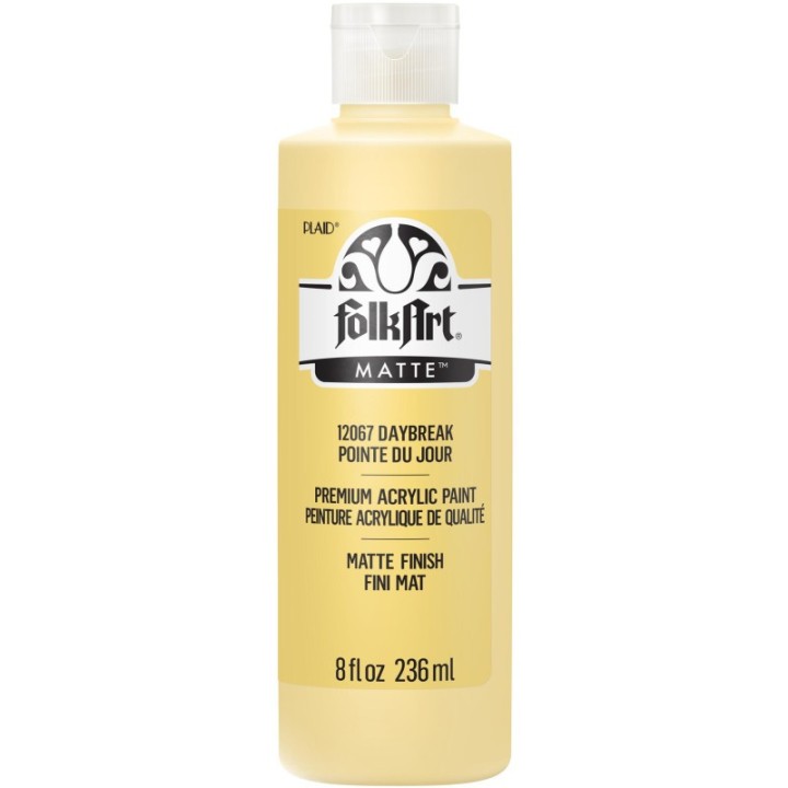 FolkArt Acrylic Paint Matte, 8oz., Daybreak