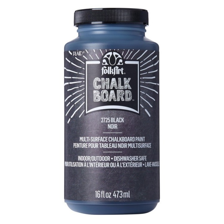 FolkArt Chalkboard Paint, 16oz., Black