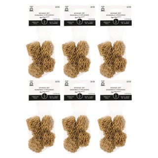 FolkArt Synthetic Sponge Value Pack, 5 Per Pack, 6 Packs