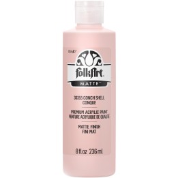 FolkArt Acrylic Paint Matte, 8oz., Conch Shell