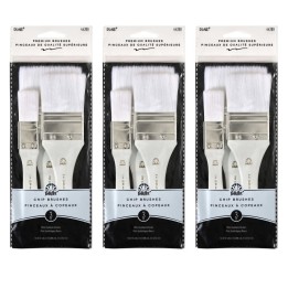 FolkArt White Nylon Chip Set, 3 Per Set, 3 Sets