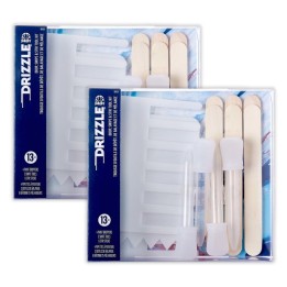 FolkArt Drizzle Pouring Technique Tool Set, 13 Pieces Per Set, 2 Sets