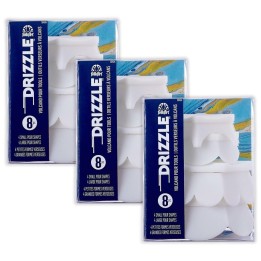 FolkArt Drizzle Volcano Pour Tool Set, 8 Pieces Per Set, 3 Sets