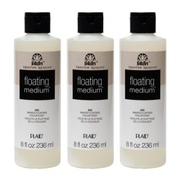 FolkArt Floating Medium, 8oz., Pack of 3
