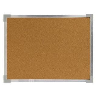 Flipside Products Aluminum Framed Cork Board, 18" x 24"
