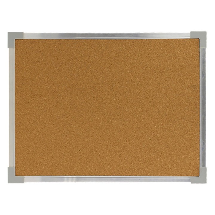 Flipside Products Aluminum Framed Cork Board, 18" x 24"
