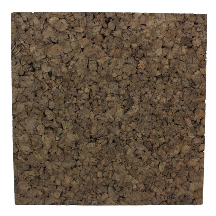 Flipside Products Dark Cork Tiles, 12" x 12", Pack of 4