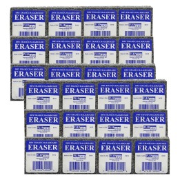 Flipside Products Student Eraser, 2" Width, 2" Length, 12 Per Pack, 2 Packs