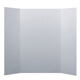 Flipside Products Project Board, 1 Ply, 36"W x 48"L, White, Pack of 24