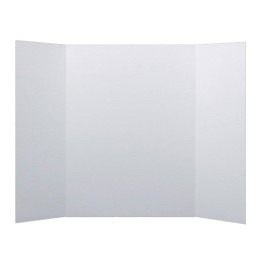 Flipside Products 1 Ply Project Board, White, 36" x 48", Bulk Pack of 10