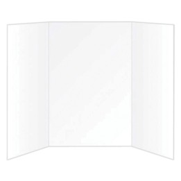 Flipside Products Foam Project Board, 36"W x 48"L, White, Pack of 10