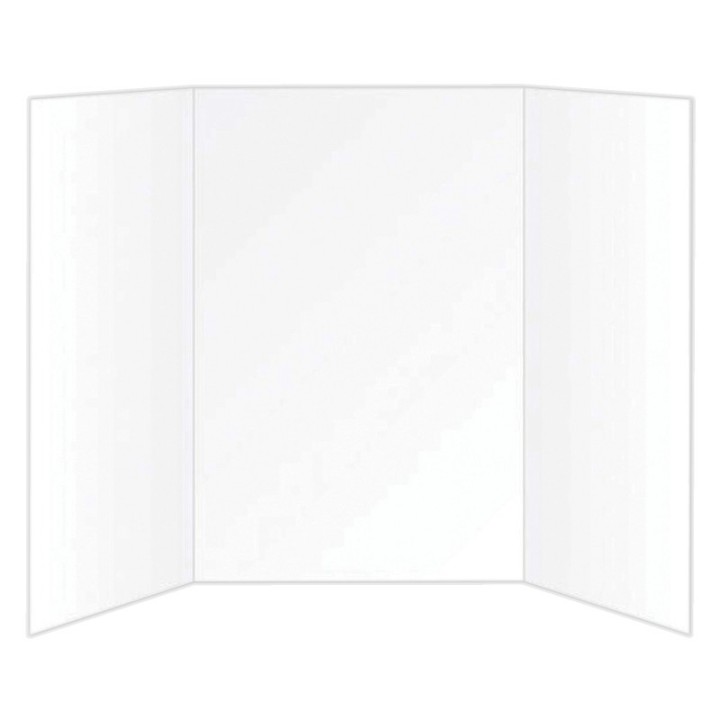Flipside Products Foam Project Board, 36"W x 48"L, White, Pack of 10