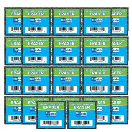 Flipside Products Student Felt Erasers, 2" x 2", Pack of 30