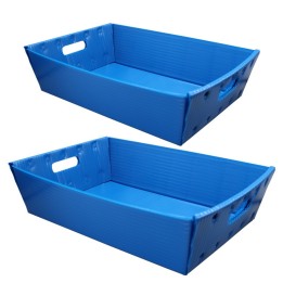 Flipside Products Blue Plastic Letter Tray - 2 Pack