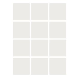 Flipside Products Dry Erase Stickables with Dry Erase Marker, White, 3" x 3", 12 Per Pack, 2 Packs