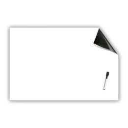 Flipside Products Repositionable Whiteboard Stickable with Dry Erase Marker, 24" x 36"