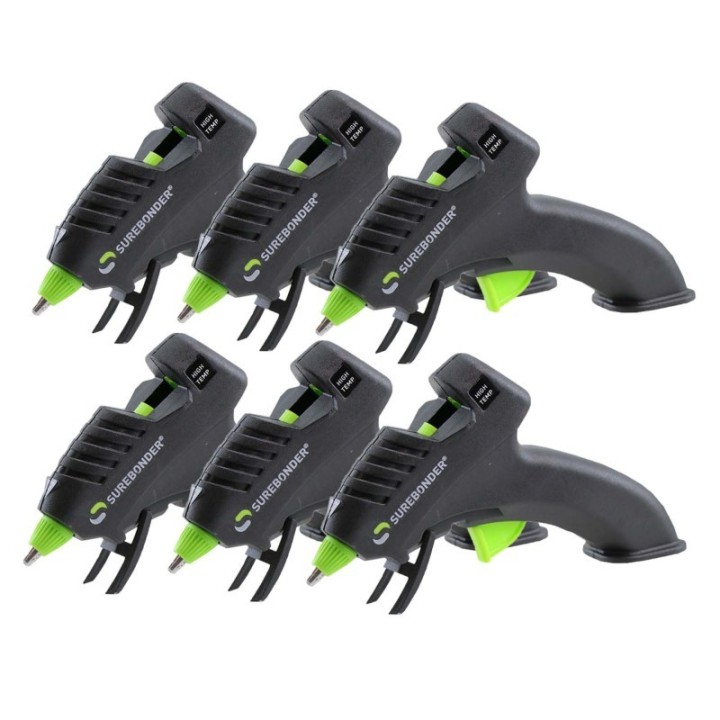 Surebonder® Plus Series High Temperature Mini Glue Gun, Pack of 6