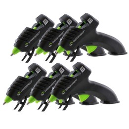 Surebonder® Plus Series Low Temperature Mini Hot Glue Gun, Pack of 6