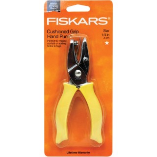 Fiskars® Hand Punches, 1/4" Star