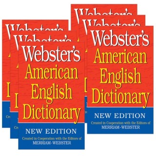 Federal Street Press Webster's American English Dictionary, Pack of 6