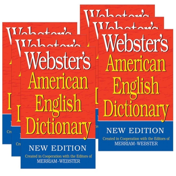 Federal Street Press Webster's American English Dictionary, Pack of 6