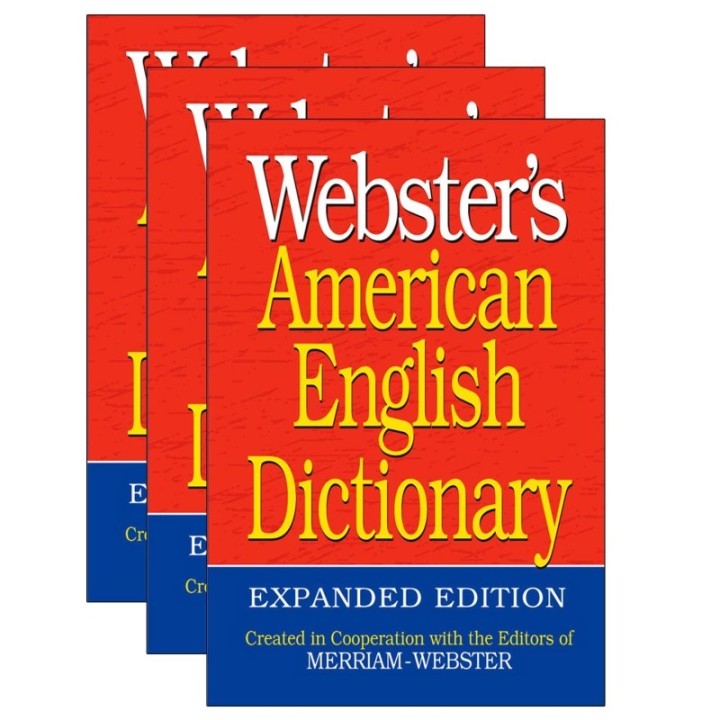 Federal Street Press Webster's American English Dictionary, Expanded Edition, Pack of 3