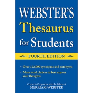 Federal Street Press Webster's Thesaurus for Students, Fourth Edition