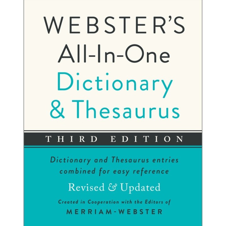 Federal Street Press Webster's All-in-One Dictionary & Thesaurus, Third Edition