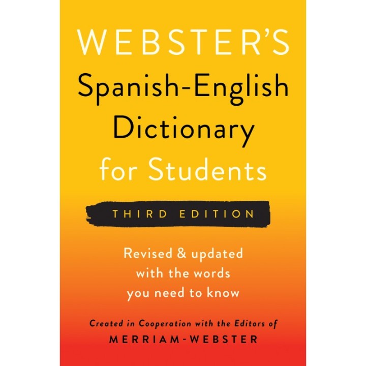 Federal Street Press Webster's Spanish-English Dictionary for Students, Third Edition