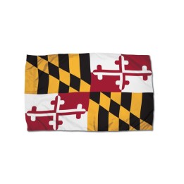 FlagZone Durawavez Nylon Outdoor Flag with Heading & Grommets, Maryland, 3ft x 5ft