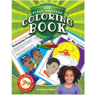 Gallopade Our Black Heritage Coloring Book