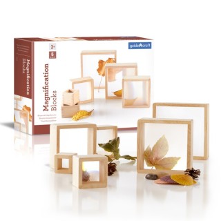 Guidecraft Magnification Blocks, 6 Pieces