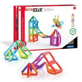 Guidecraft PowerClix® Frames, Magnetic Building Set, 26 Pieces