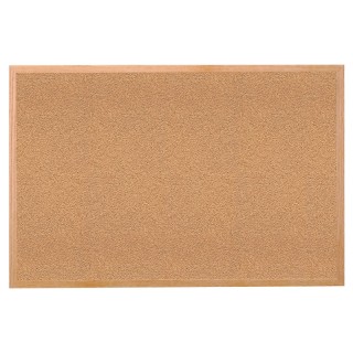 Ghent® Natural Cork Bulletin Board with Wood Frame, 18"H x 24"W