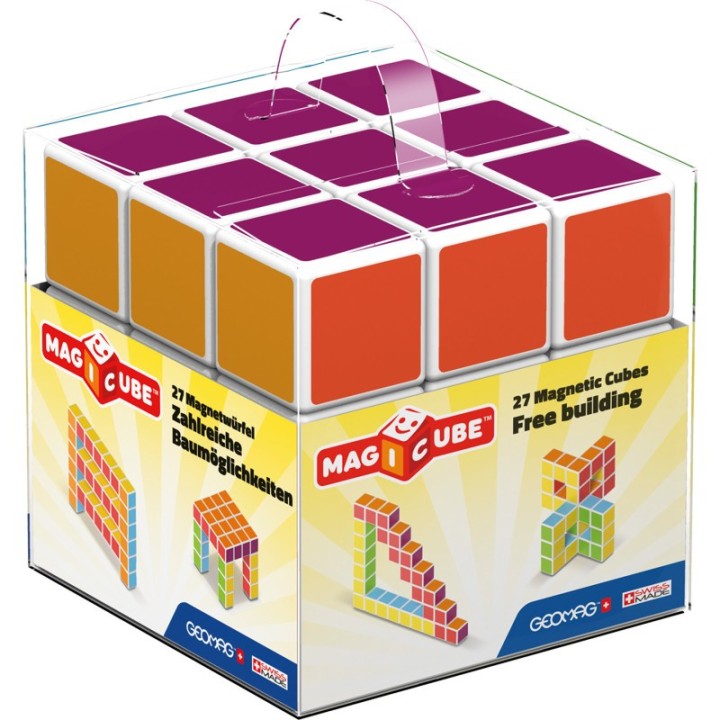 Geomag™ Magicube™ 27 Piece Multicolored Free Building Set