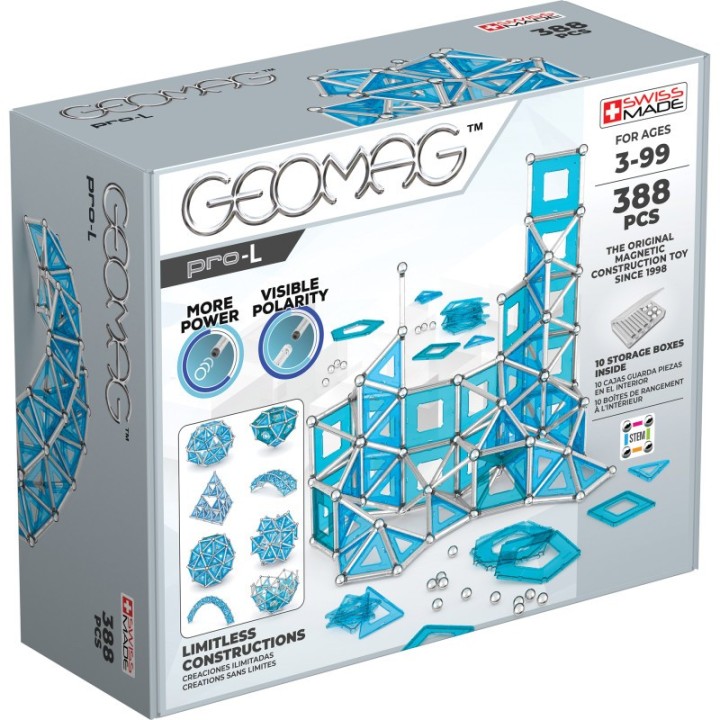 Geomag™ MASTERBOX PRO-L, 388 Pieces