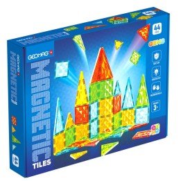 Geomag™ Gems Magnetic Tiles Construction Set, 44 Pieces