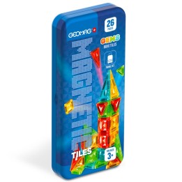 Geomag™ Gems Magnetic Mini Tiles Construction Travel Set, 26 Pieces