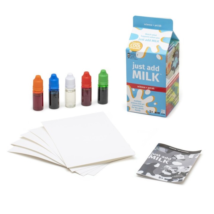 Griddly Kids Just Add Milk Science + Art Kit