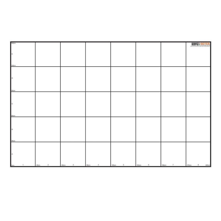 Geyer Instructional Products Wonder League Robotics Competition Grid Mat, 150cm x 240cm with 30cm Grid