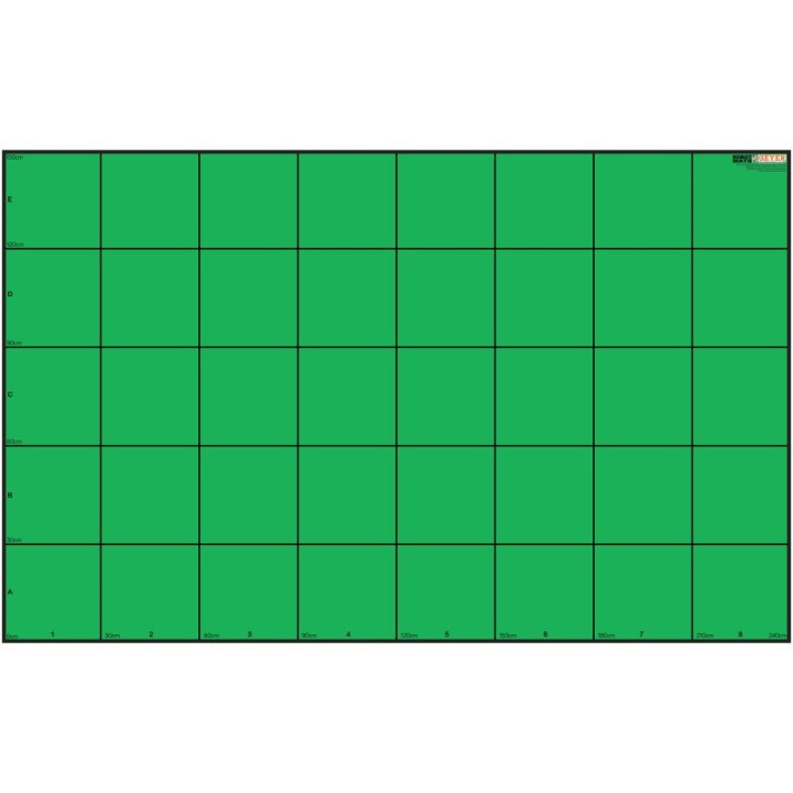 Geyer Instructional Products Wonder League Robotics Competition Green Screen Mat, 150cm x 240cm with 30cm Grid