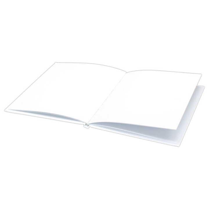 Hayes Publishing Hardcover Blank Book, 6" x 8" Portrait, Class Pack 12